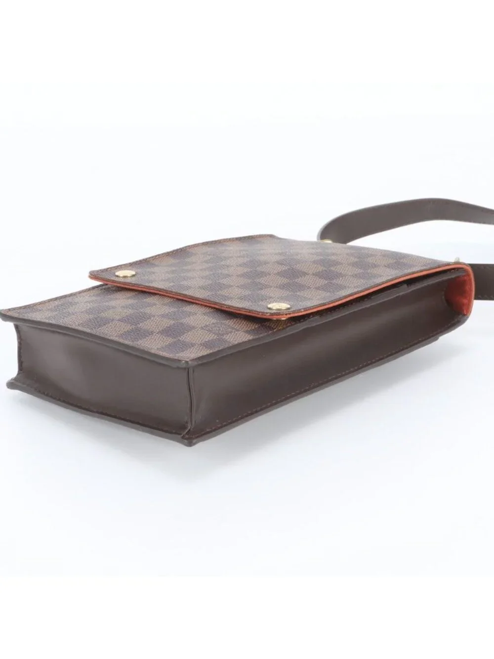 Louis Vuitton Damier Portobello Leather Shoulder Bag Crossbody Messenger